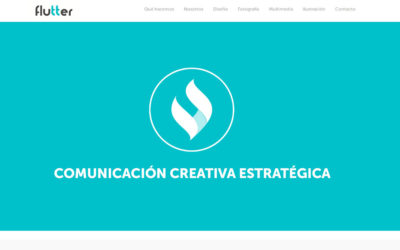 Página web para agencia de marketing y publicidad flutter