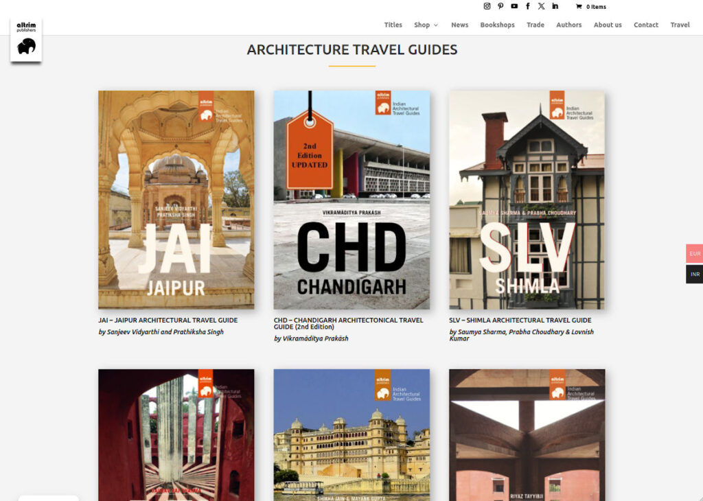 web tienda online libros guias de viajes india